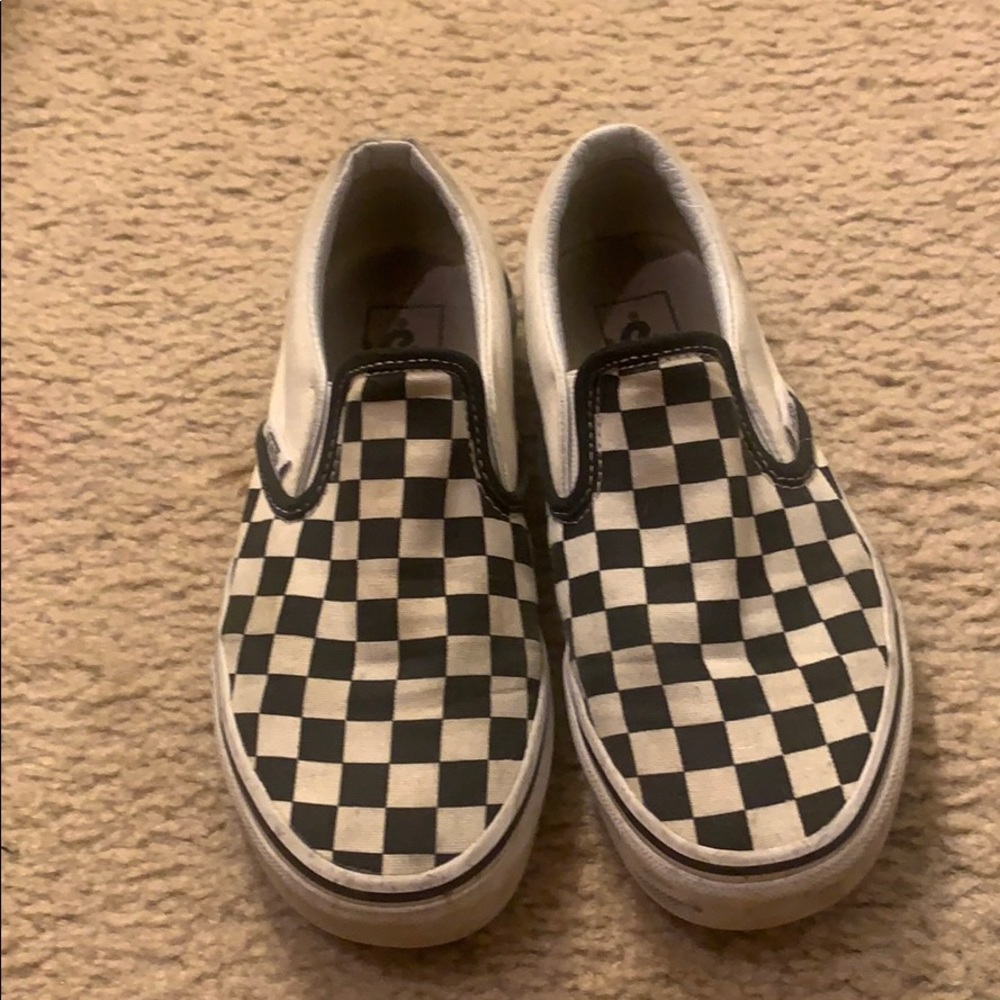 Checkered vans